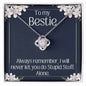 Love Knot Necklace for My Bestie
