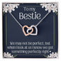 Bestie's Interlocking Hearts Necklace