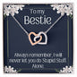Bestie's Never Alone Necklace