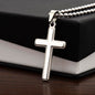 Stainless Cross Necklace to my Husband