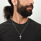 Stainless Cross Necklace to my Husband