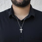 Stainless Cross Necklace to my Husband