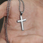 Stainless steel cross neckless for army son