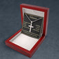 Stainless Cross Necklace to my Husband