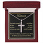 Stainless Cross Necklace to my Husband