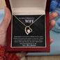 Forever Love Necklace to my gorgeous wife