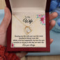Forever Love Necklace to my Wife