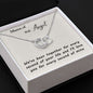 Mama of an angel perfect pair necklace
