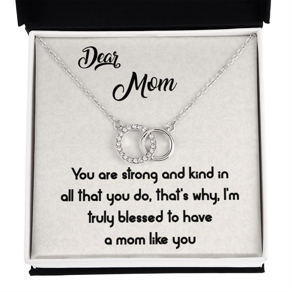 Perfect pair necklace for mom
