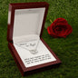 Mama of an angel perfect pair necklace