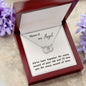 Mama of an angel perfect pair necklace