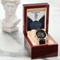 Men's Openwork Watch for my Husband with message card