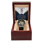 Men's Openwork Watch for my Husband with message card