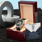 Men's Openwork Watch for my Soulmate with message card