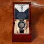 Men's Openwork Watch for my Husband with message card