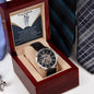 Men's Openwork Watch for my Soulmate with message card