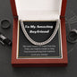 To my amazing boyfriend cuban link chain