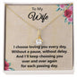 Beauty Necklace to the one I choose