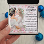 To my daughter, to my miracle necklace