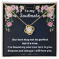 To my forever Soulmate Necklace