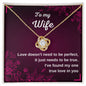 Perfect Necklace to my Wife