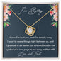 Apology Love Knot Necklace