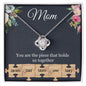 Personalized Mom Necklace - Puzzle pieces #2