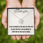 Love Knot Necklace to my Granddaughter