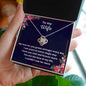 Love Knot Necklace to my Wife