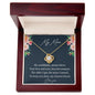 Love Knot Necklace to my Mom