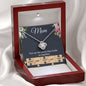Personalized Mom Necklace - Puzzle pieces #2