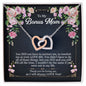 Interlocking Hearts Necklace to my Bonus Mom