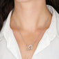 Interlocked hearts Necklace to my Soulmate