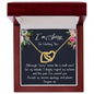 I'm Sorry Interlocking Hearts Necklace