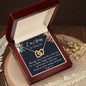 I'm Sorry Interlocking Hearts Necklace