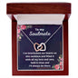 Interlocked hearts Necklace to my Soulmate