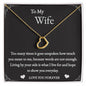 Heart Necklace to my wife