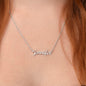 Custom Name Necklace to my Love