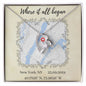 Personalized 'Where it all began' Forever Love Necklace