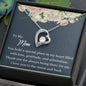 Forever Love Necklace to my Mom