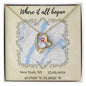 Personalized 'Where it all began' Forever Love Necklace
