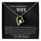Forever Love Necklace to my gorgeous wife