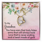 Forever Love Necklace for Grandma