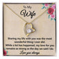 Forever Love Necklace to my Wife