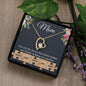 Personalized Mom Necklace - Puzzle pieces