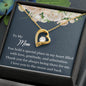 Forever Love Necklace to my Mom