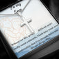 To my son, to my miracle cross chain necklace