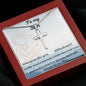To my son, to my miracle cross chain necklace