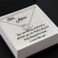 Perfect pair necklace for mom