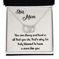 Perfect pair necklace for mom